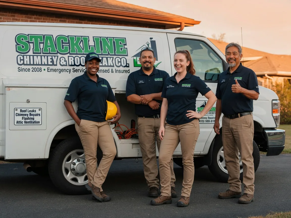 Chimney flashing repair company in Erwin, TN